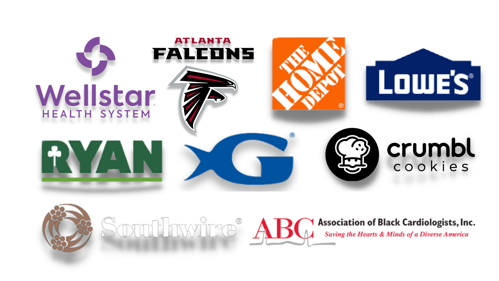 Client logos including Compass, Tyler Perry Studios, E*TRADE from Morgan Stanley, Georgia Institute of Technology, Southern Education Foundation, and Habitat for Humanity